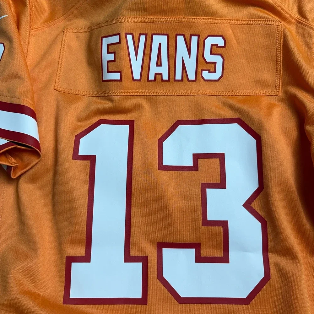 NWT Nike Mike Evans Tampa Bay Buccaneers NFL Orange Creamsicle Jersey Womens Sm.
